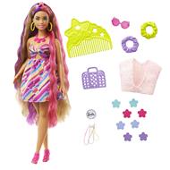 LAT BRB TOTALLY HAIR DOLL 1 FLOWERED DRESS